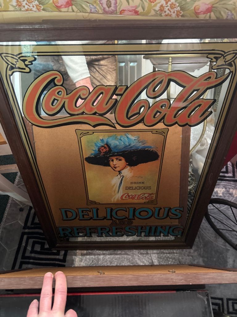 Coco cola mirror 