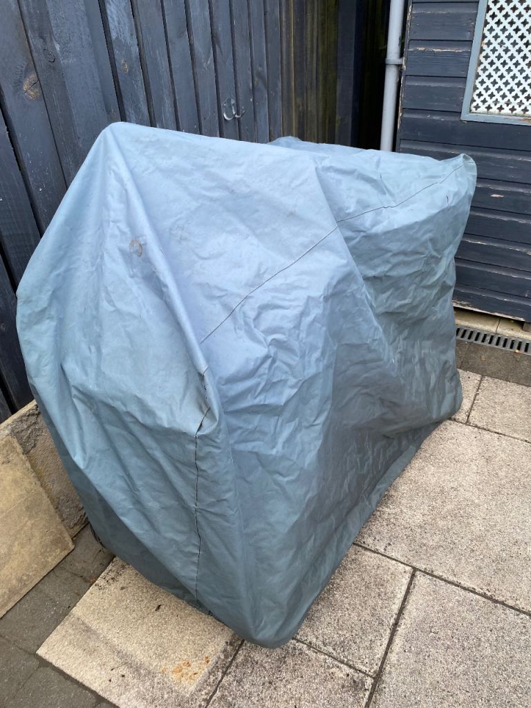 Bike Cover and  Bag Set – Grey, Good Condition