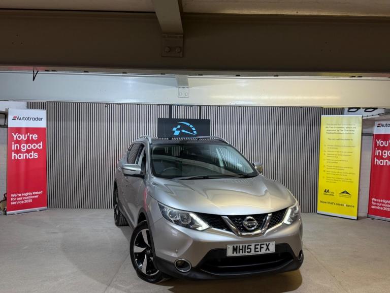 2015 Nissan Qashqai 1.6 DIG-T n-tec+ 2WD Euro 6 (s/s) 5dr HATCHBACK Petrol Manual