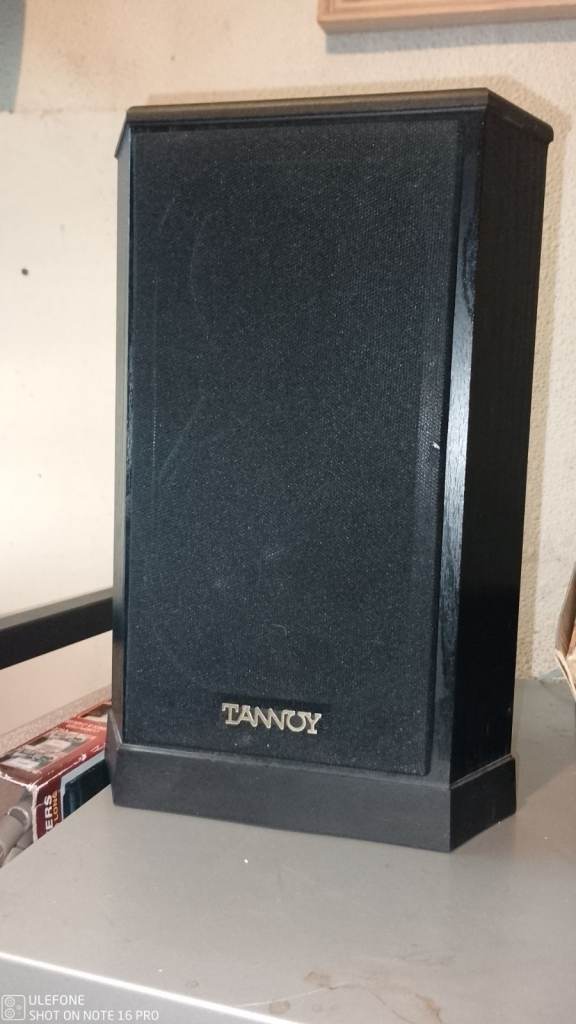 Tannoy Speakes – Black, Good Condition