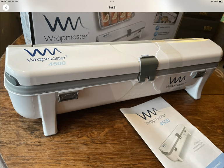 Wrapmaster Lakeland Tinfoil & Clingfilm Dispenser NEW IN BOX