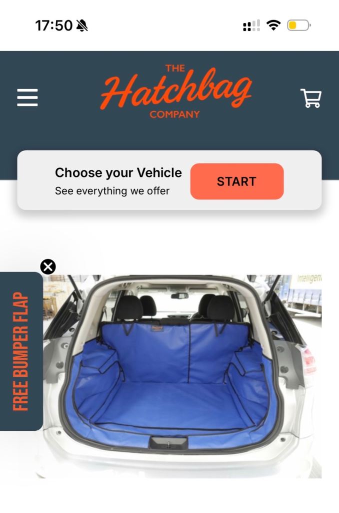 Nissan X-Trail 2014-2022 BLACK Hatchbag Boot Liner - floor lowered fit