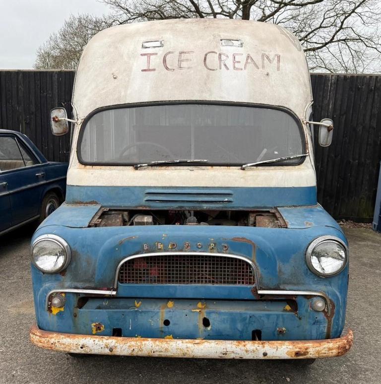 1961 Bedford CA ICE CREAM VAN LORD NELSON FOR RESTORATION £6995  PETROL Manual