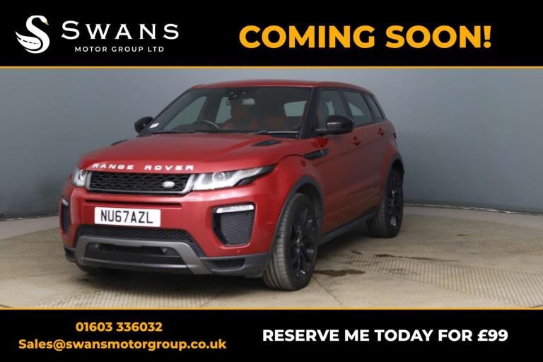 2017 Land Rover Range Rover Evoque 2.0 SD4 HSE Dynamic 5dr Auto ESTATE DIESEL Automatic