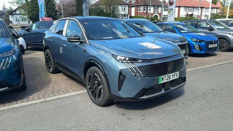 2026 Peugeot 3008 73kWh GT SUV 5dr Electric Auto (210 ps) SUV Electric Automatic