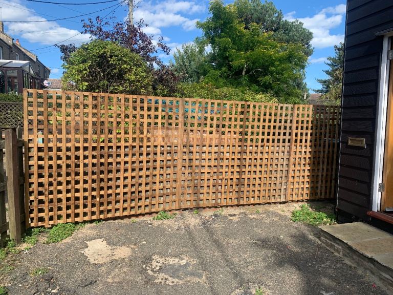 Four Trellis Panels 6'x5'2" – Excellent Quality, Almost New
