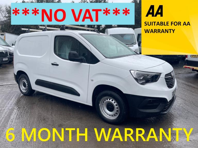 2019 Vauxhall Combo 2000 1.6 Turbo D 75ps H1 Edition Van PANEL VAN Diesel Manual