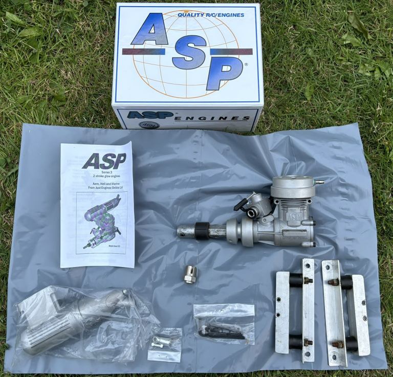 ASP 0.46m Series 3 2 Stroke Glow Engine 