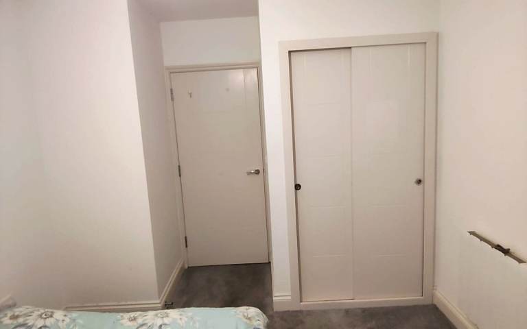 An ensuite bedroom in a two bed Flat