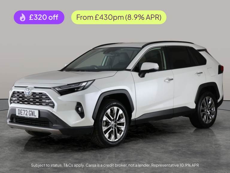 image for 2022 Toyota RAV4 2.5 VVT-h GPF Excel SUV 5dr Petrol Hybrid CVT Euro 6 (s/s) (218 ps) - NAV - Suv ...