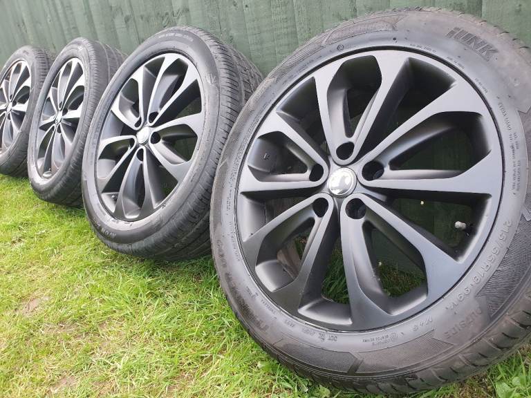 18"ALLOY WHEELS for VAUXHALL VIVARO 2014-2019, RENAULT TRAFIC 2014-2025 in very good condition