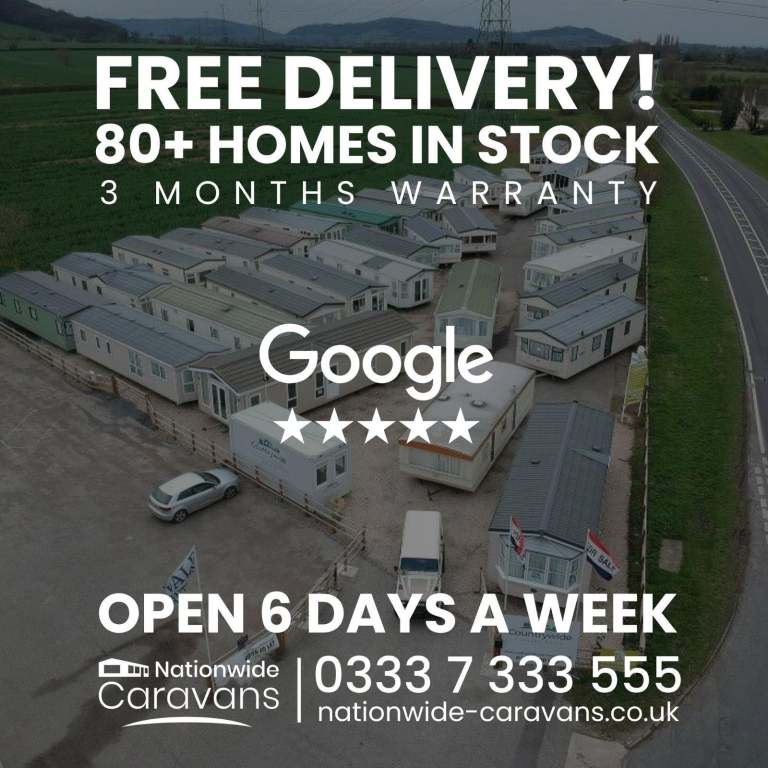 Static Lodge For Sale Off Site Nationwide Contemporary XL 1 Bedroom, 39x13