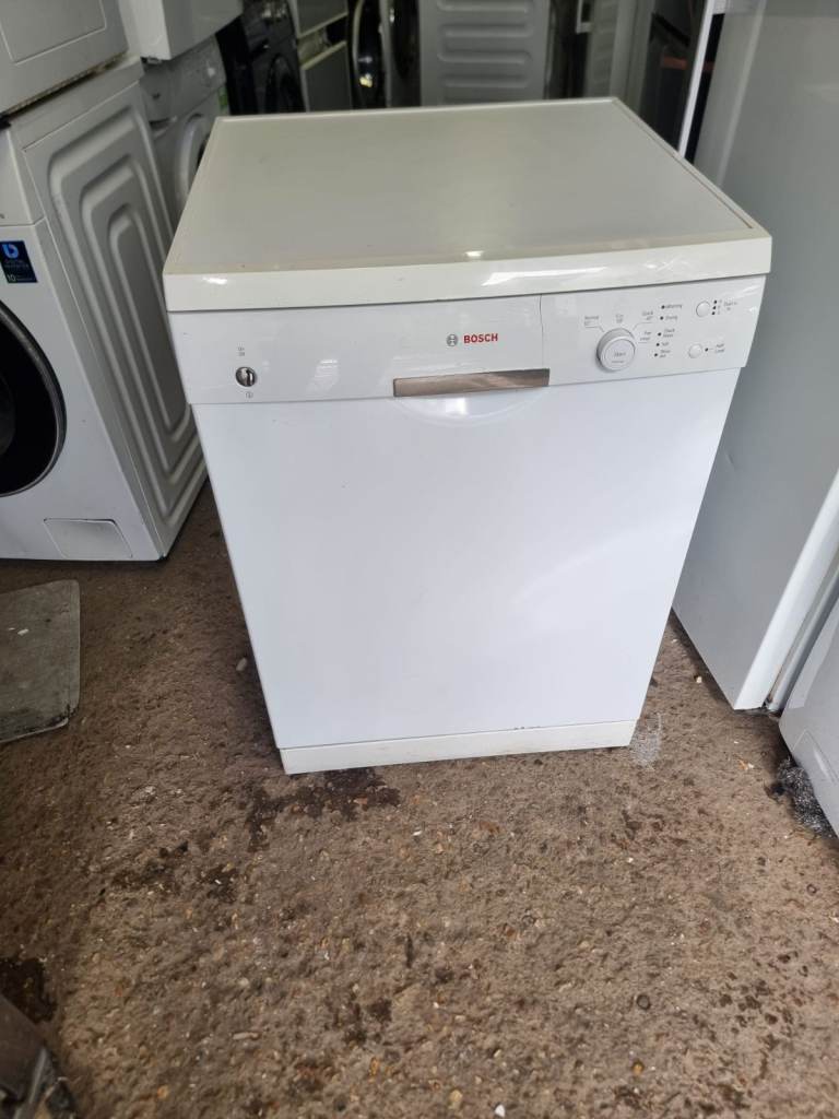Bosch Dishwasher - White, Good Condition