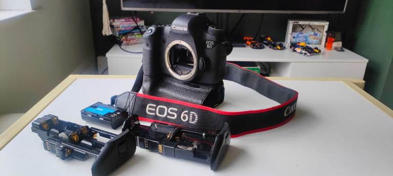 Canon 6D with battery grip