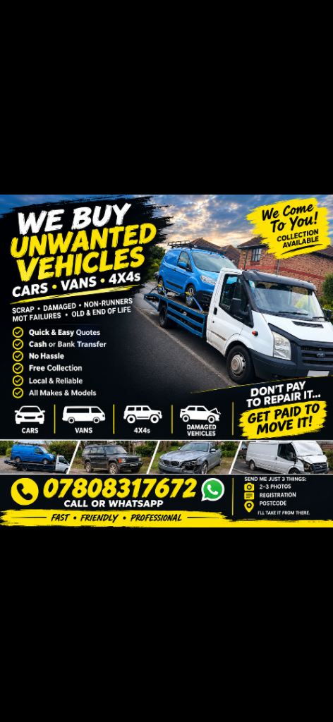 Scrap your cars