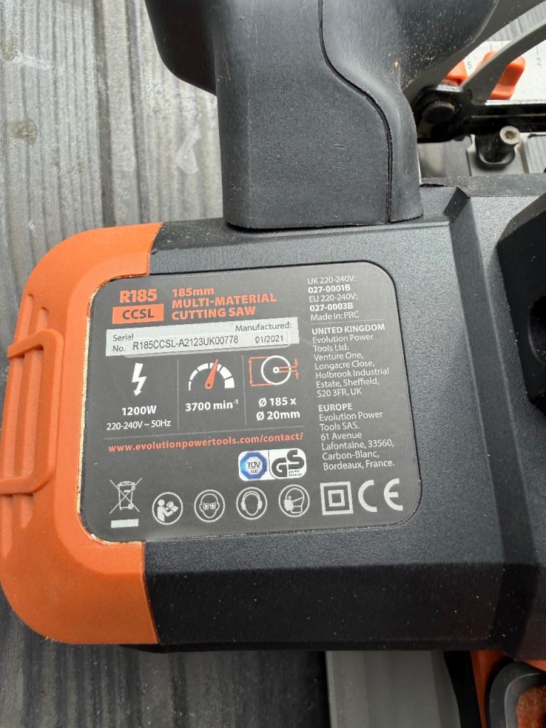 Evolution Circular Saw