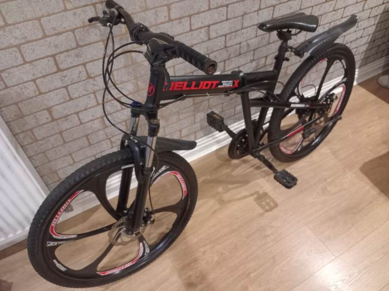 Helliot hummer x folding mountain bike