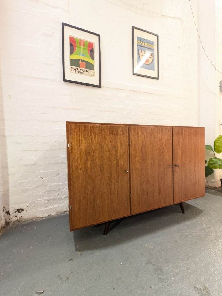 Danish Mid Century Teak Sideboard by Ejsing Moblefabrik