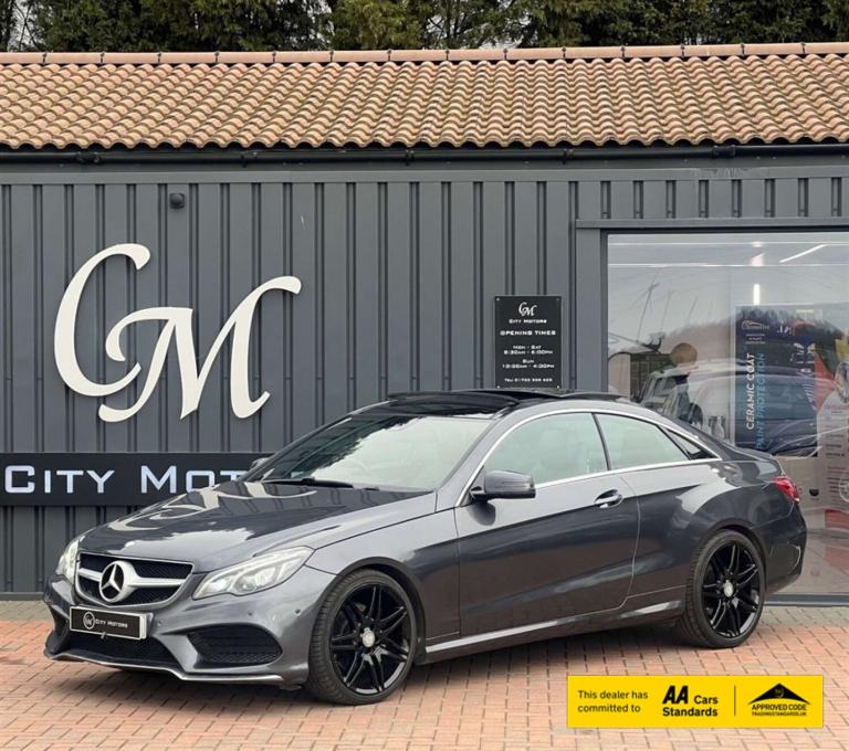 2015 Mercedes-Benz E Class 2.1 E220 AMG Line Bluetec Auto 2dr Coupe Diesel Automatic