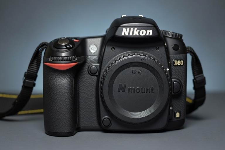 Nikon (D80) (Body Only) (Low shutter count)(Cost £700)