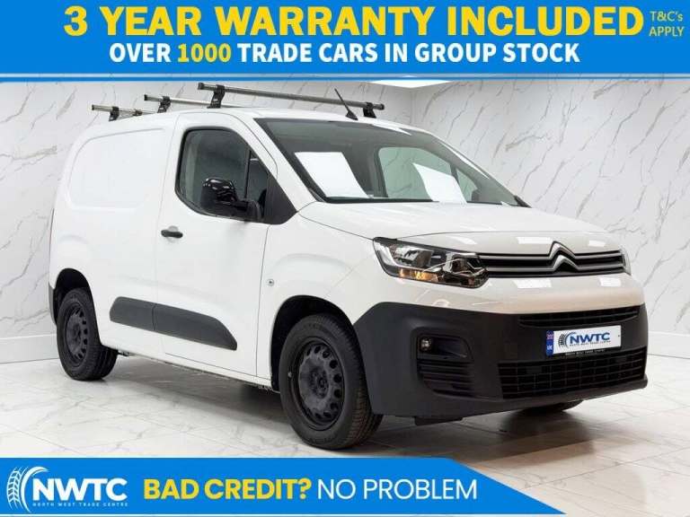 2022 Citroen Berlingo 1.5 BlueHDi 1000Kg Enterprise Pro 100ps [6 Speed] PANEL VAN DIESEL Manual