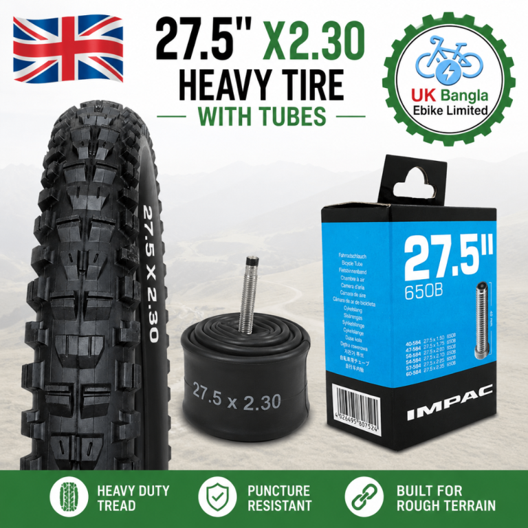 Elected 27.5" x 2.30 HEAVY DUTY Tyre with impac Inner Tube - NEW