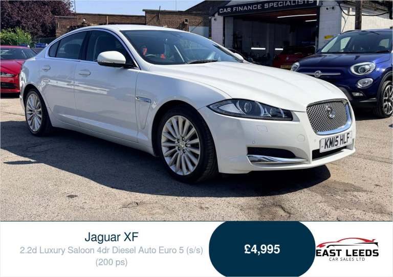 2015 Jaguar XF 2.2d Luxury Saloon 4dr Diesel Auto Euro 5 (s/s) (200 ps) Saloon Diesel Automatic