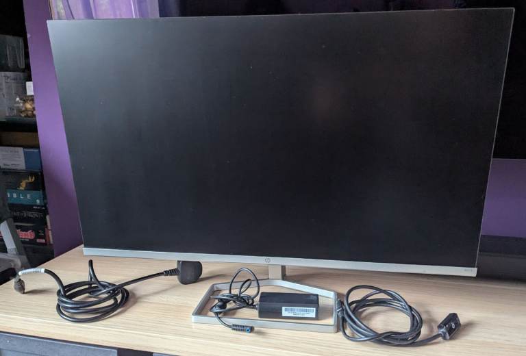 HP 27" M27f Monitor