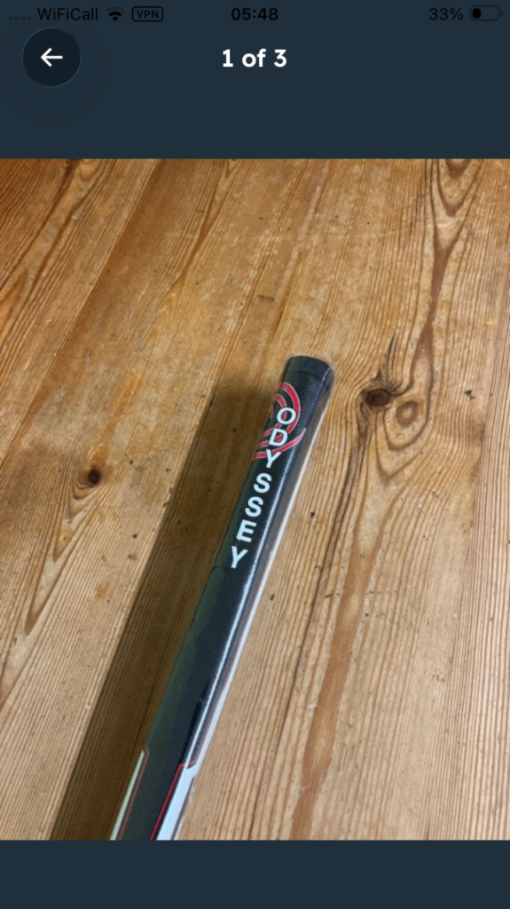 Odyssey putter grip NEW