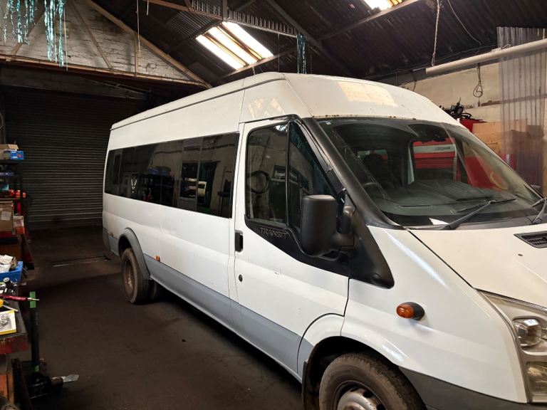 Ford Transit Minibus 17 Seater LWB High Roof – 2007 (57) – Diesel – Ideal Camper/Conversion