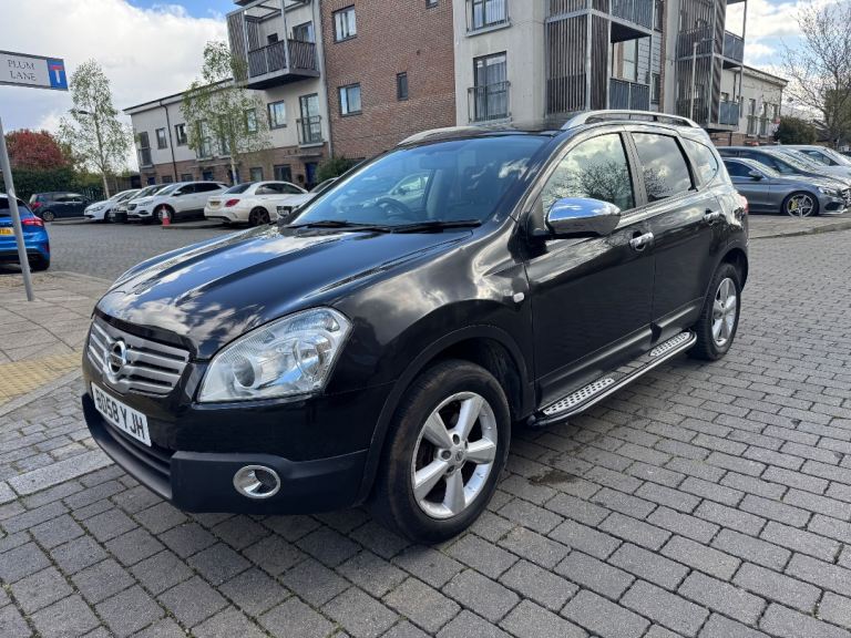 2009 NISSAN QASHQAI +2 PRTROL 6 SPEED MANUAL  7 SEAT LOW MILES. ULEZ free/ galaxy / Sharon/ auto