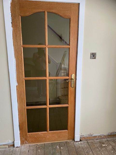 Internal door Tinted glass