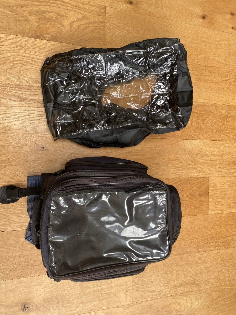 Motor cycle tank bag & cover