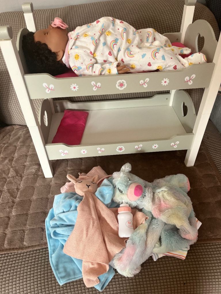 Tiny treasures doll / bunk bed bundle 
