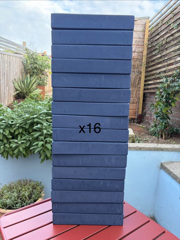 YOGAMATTERS Yoga Blocks x16 – Blue, Good Condition