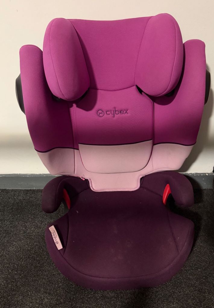 Cybex Car Seat – Purple/Pink, Good Condition
