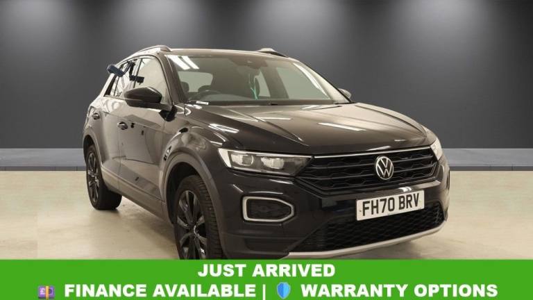 2021 Volkswagen T-Roc 1.5 TSI EVO Black Edition 5dr HATCHBACK PETROL Manual