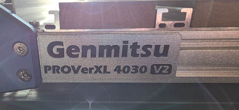 Genmitsu PROVerXL 4030 V2 CNC Router + £200 Bits – Excellent Condition – Delivered or Collected.