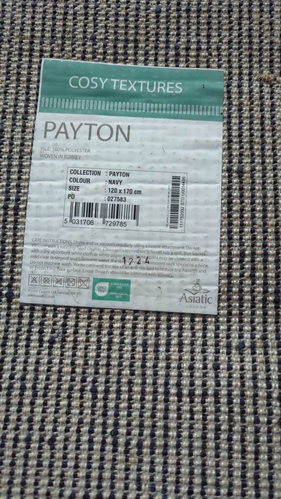 image for Navy blue rug 