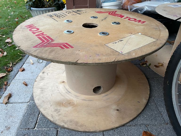 Large Plywood Cable Reel Drum 750x380mm
