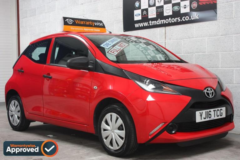 2016 Toyota AYGO 1.0 VVT-i x Euro 5 5dr Euro 5 HATCHBACK Petrol Manual