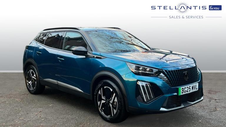2025 Peugeot 2008 54kWh GT SUV 5dr Electric Auto (7kW Charger) (156 ps) SUV Electric Automatic