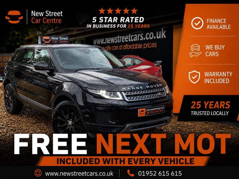 2017 Land Rover Range Rover Evoque 2.0 eD4 SE FWD Euro 6 (s/s) 5dr ESTATE Diesel Manual