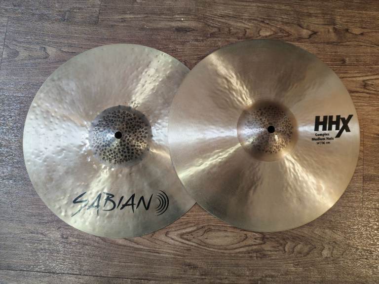 Sabian HHX Complex 14" Hi-hats – Good Condition