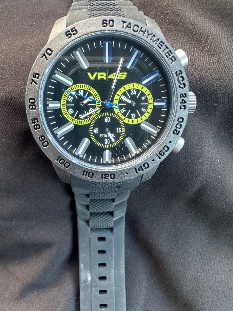 TW Steel VR46 Yamaha Racing Edition chronograph watch