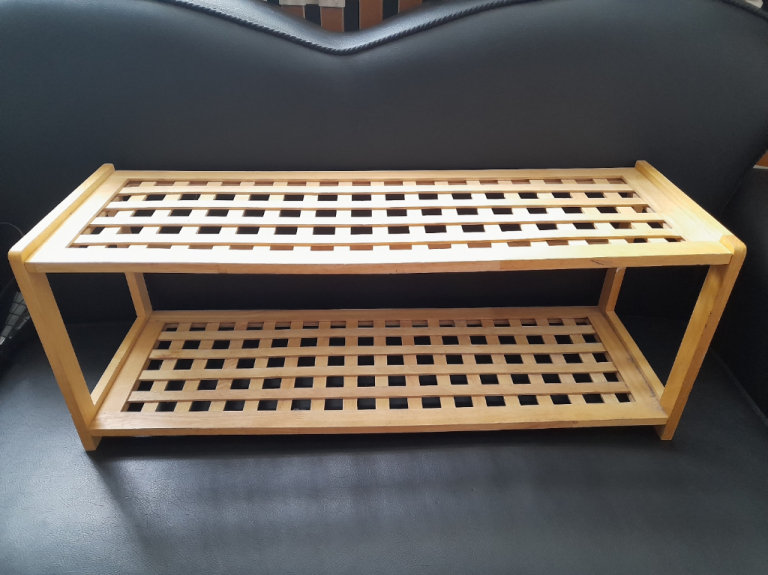 New 2 Tier Shoe Storage Rack