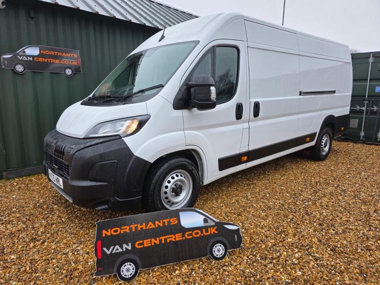 2025 Peugeot Boxer 435 2.2 BlueHDi 140 L4 H2 XLWB Van Professional * PLUS VAT * PANEL VAN Diesel ...