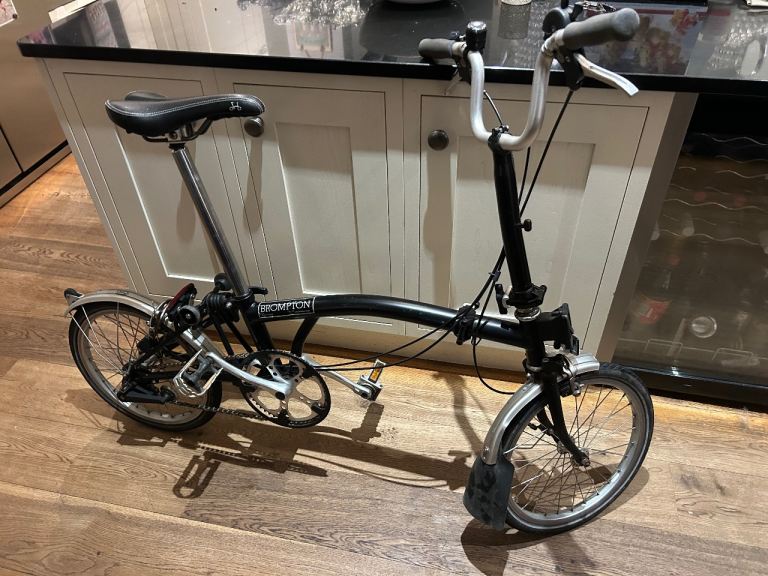 image for Brompton 3 speed folding bicycle