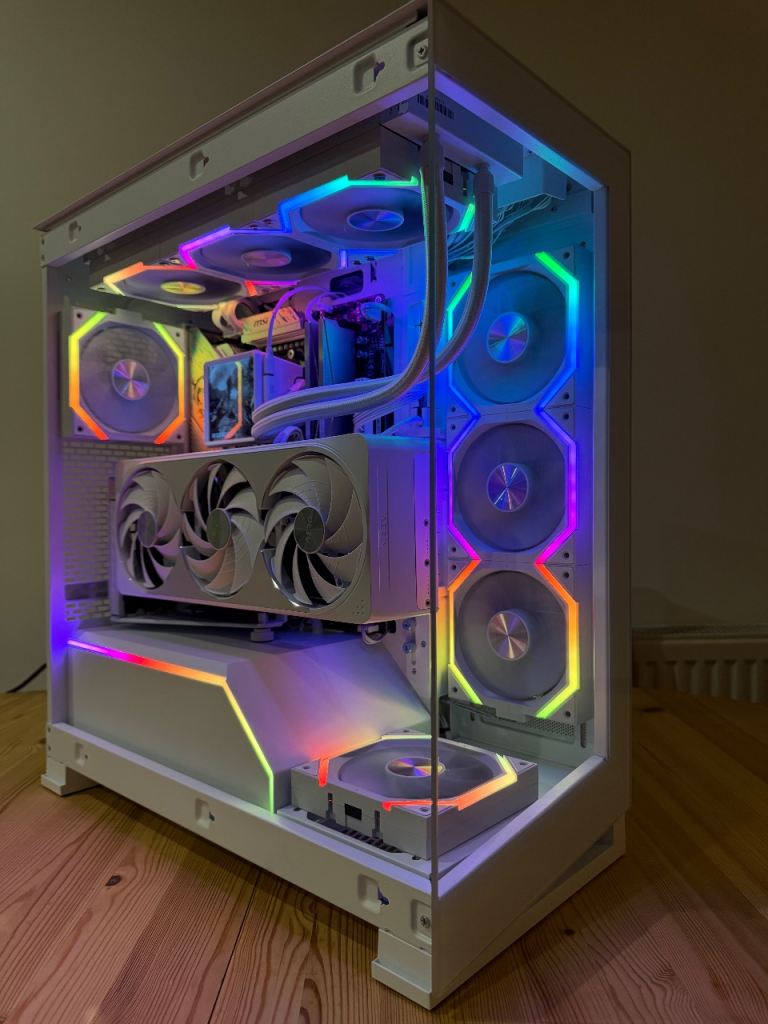 image for Gaming PC - Ryzen 7 9800X3D, RTX 5070 Ti, 32GB DDR5, 2TB NVME SSD, RGB