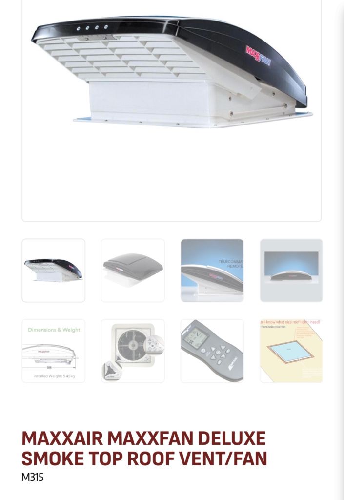 Maxxair Maxxfan Deluxe 